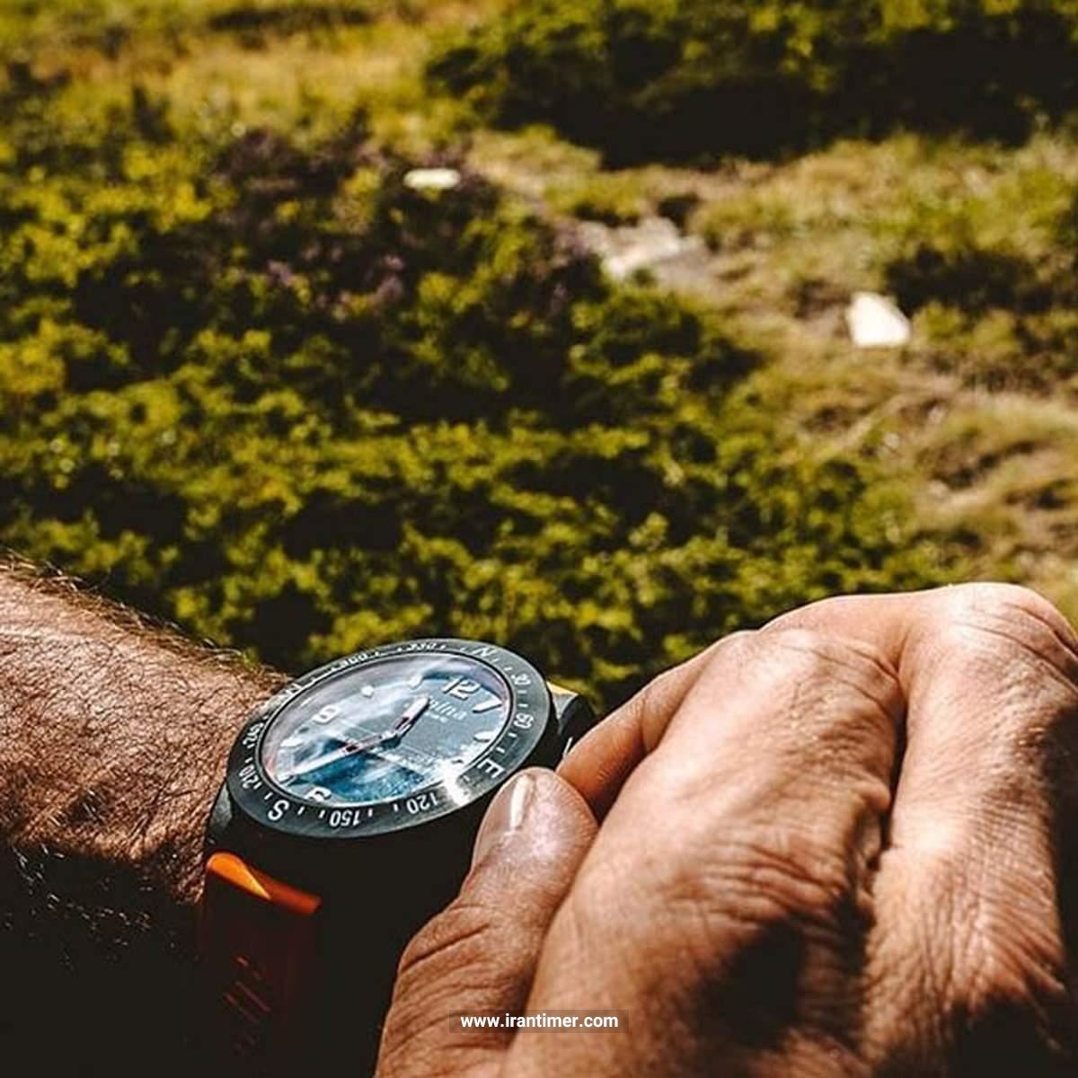 ساعت مچی مردانه و زنانه آلپینا مدل AL-283LBO5AQ6 ساعتی دارای کورنوگراف همراه با طراحی ظریف