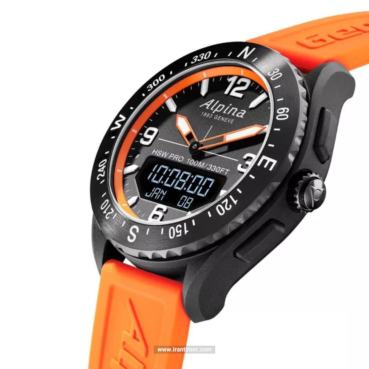 بررسی قیمت ساعت مچی مردانه و زنانه آلپینا مدل AL-283LBO5AQ6