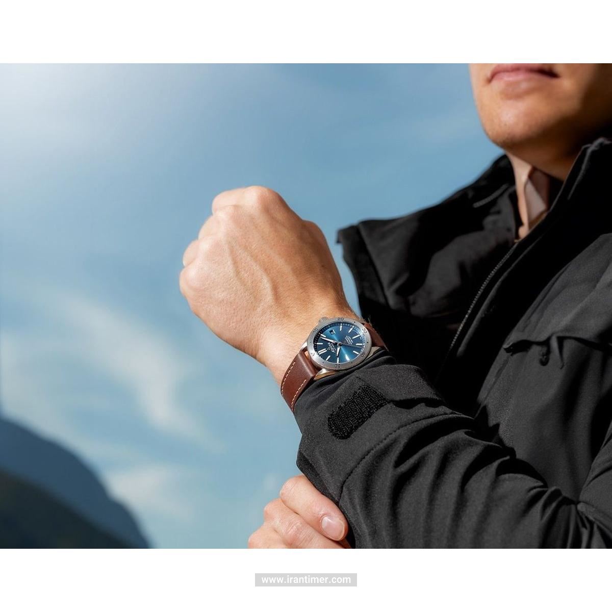 ساعت مچی مردانه آلپینا مدل AL-525N4AQ6 یک ساعت دارای شیشه ضد انعکاس نور بهره مند از طراحی پرطرفدار