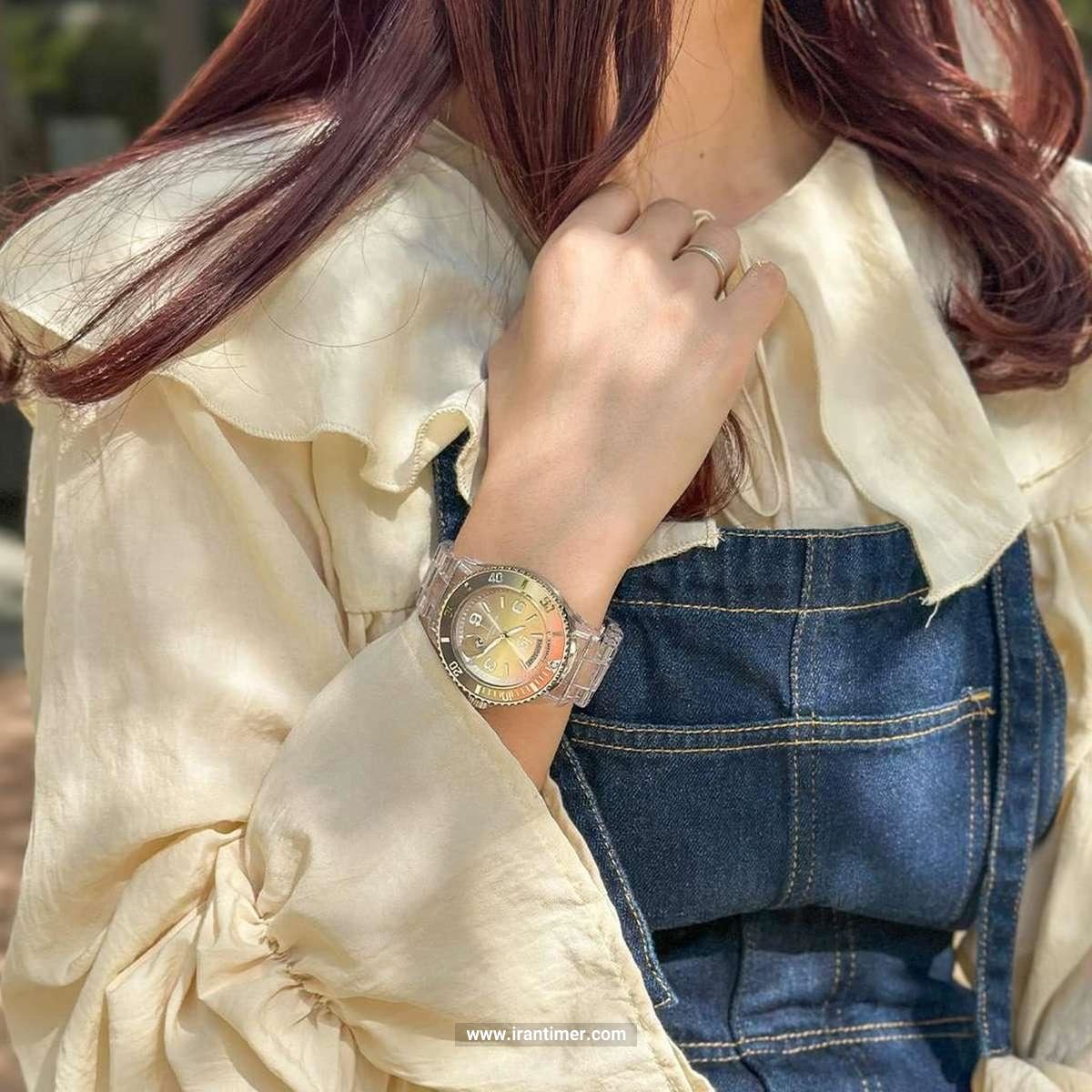 بررسی قیمت ساعت مچی مردانه و زنانه آیس واچ مدل 021438