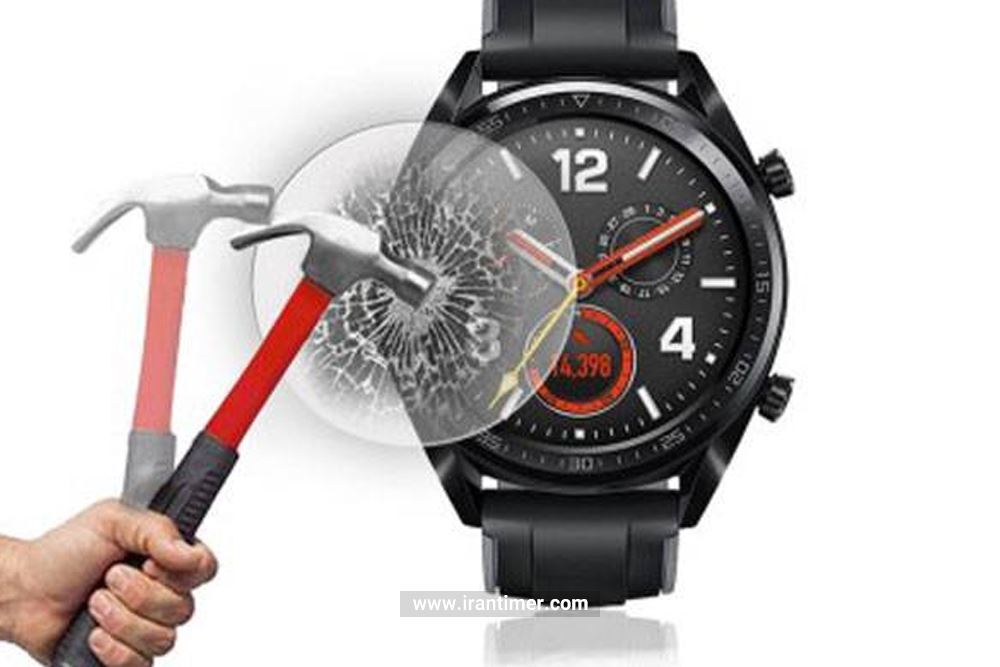 خرید اینترنتی ساعت شیشه کریستالی با روکش یاقوت buy mineral glass sapphire coat watches