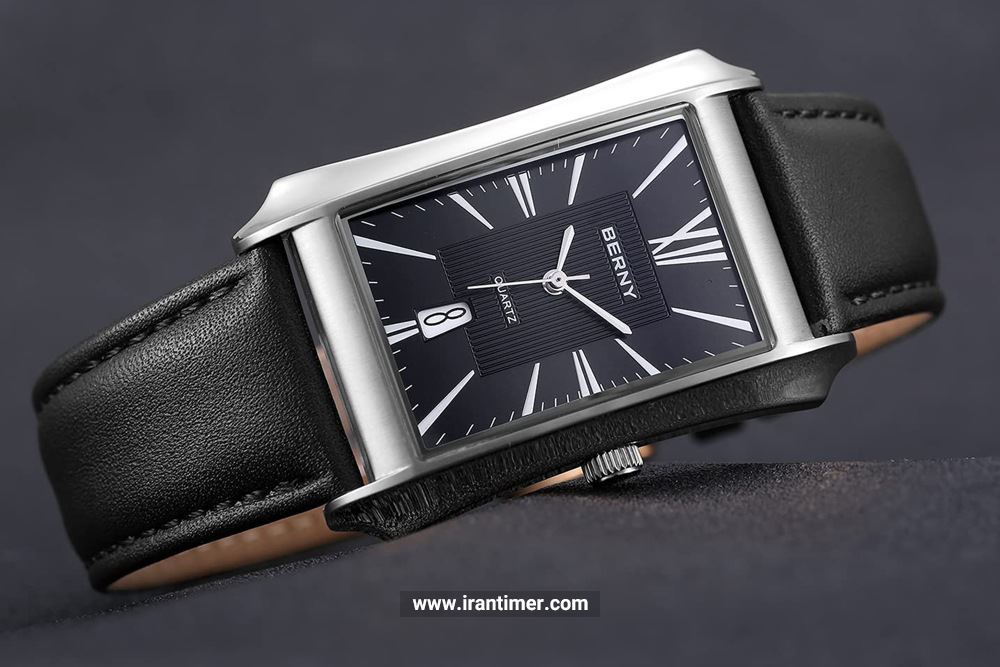 خرید اینترنتی ساعت صفحه مستطیل buy rectangular shaped watches