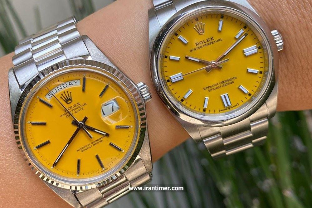 خرید اینترنتی ساعت زرد buy yellow colored watches