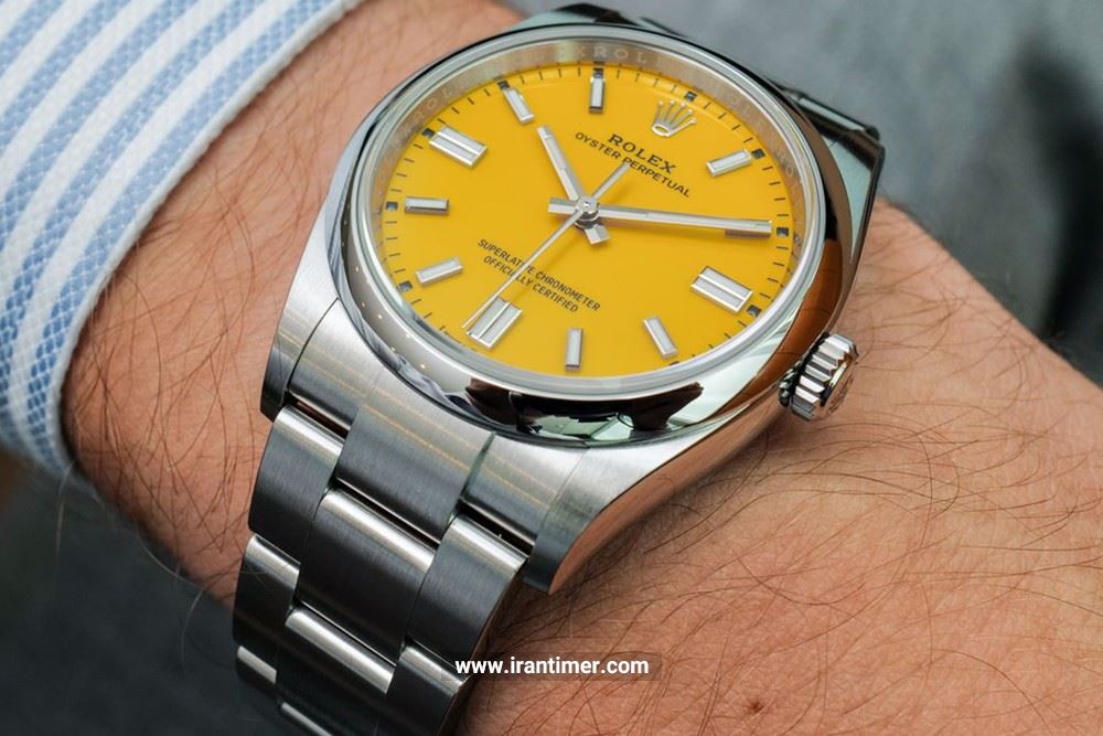 خرید اینترنتی ساعت زرد buy yellow colored watches