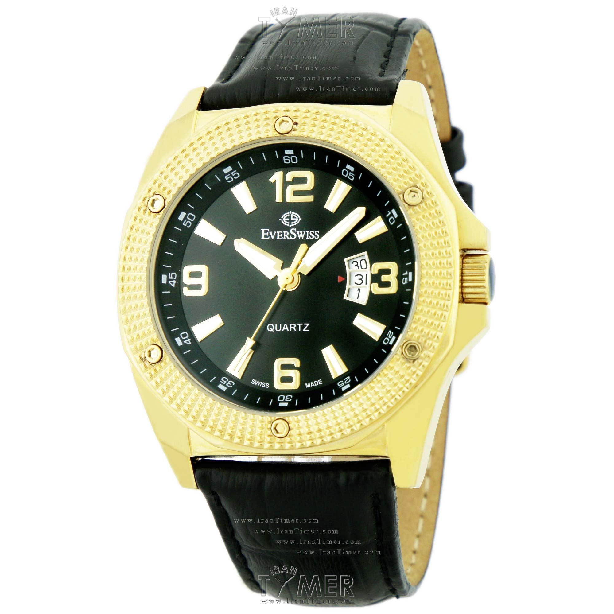 قیمت و خرید ساعت مچی مردانه اورسوئیس(EVER SWISS) مدل 19230-G154 کلاسیک | اورجینال و اصلی