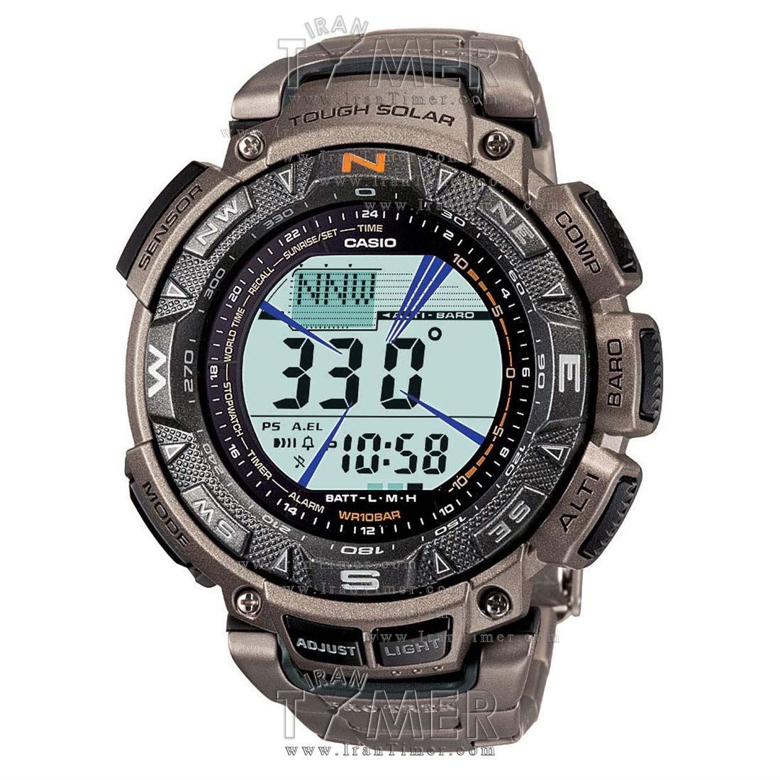 قیمت و خرید ساعت مچی مردانه کاسیو (CASIO) پروترک مدل PRG-240T-7DR اسپرت | اورجینال و اصلی