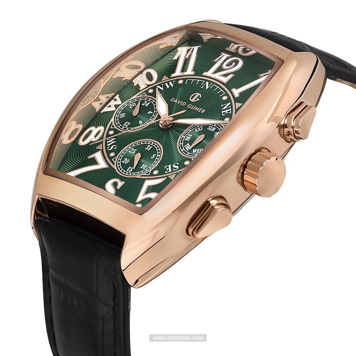 قیمت و خرید ساعت مچی مردانه دیوید گانر(David Guner) مدل DG-8707GB-R10 کلاسیک | اورجینال و اصلی