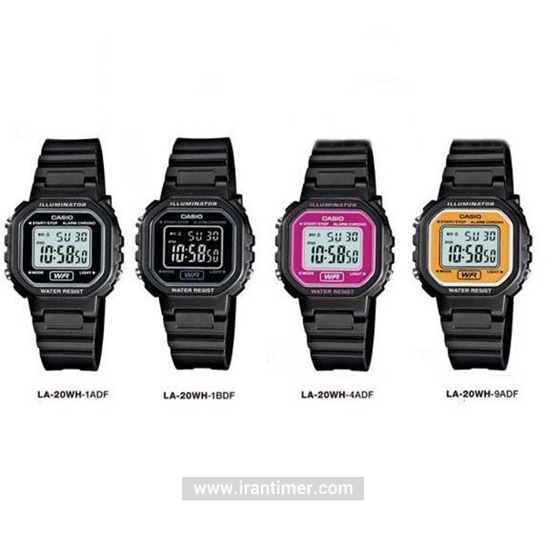 قیمت و خرید ساعت مچی زنانه کاسیو (CASIO) جنرال مدل LA-20WH-1ADF اسپرت | اورجینال و اصلی