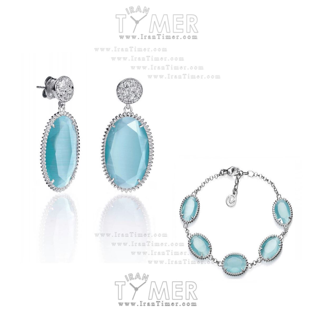 قیمت و خرید ست گوشواره دستبند باز زنانه ویسروی(VICEROY) مدل 1192E00043-SET فشن (ست لباس) | اورجینال و اصلی