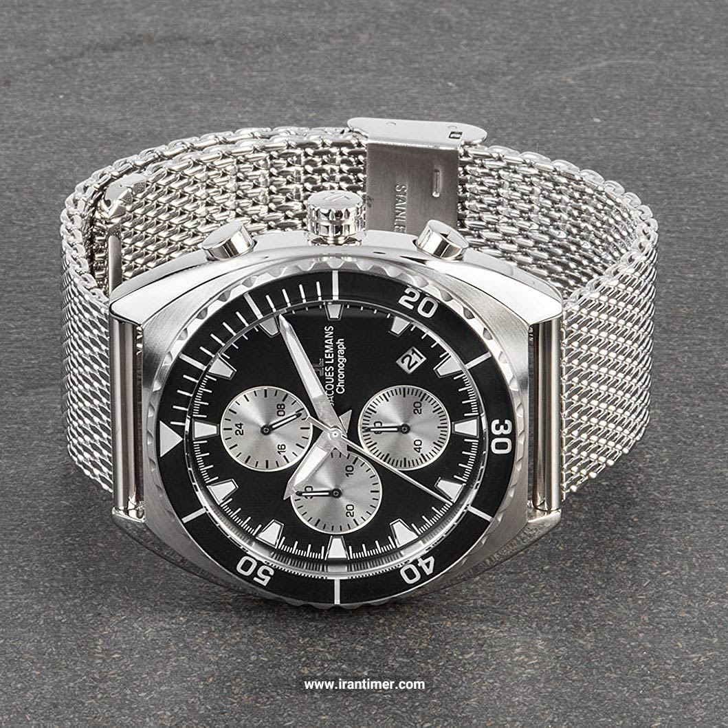 قیمت و خرید ساعت مچی مردانه ژاک لمن(JACQUES LEMANS) مدل 1-2041E کلاسیک | اورجینال و اصلی