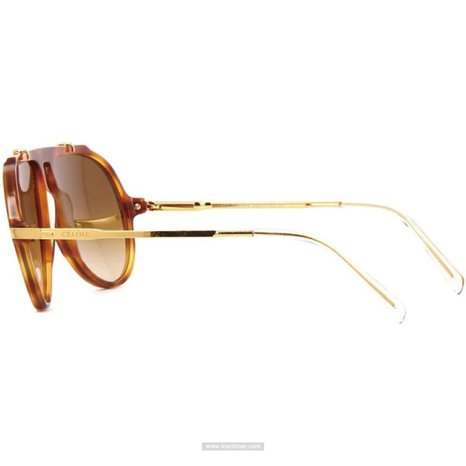 قیمت و خرید عینک آفتابی زنانه خلبانی (Celine) مدل CL40025I53F60 | اورجینال و اصلی