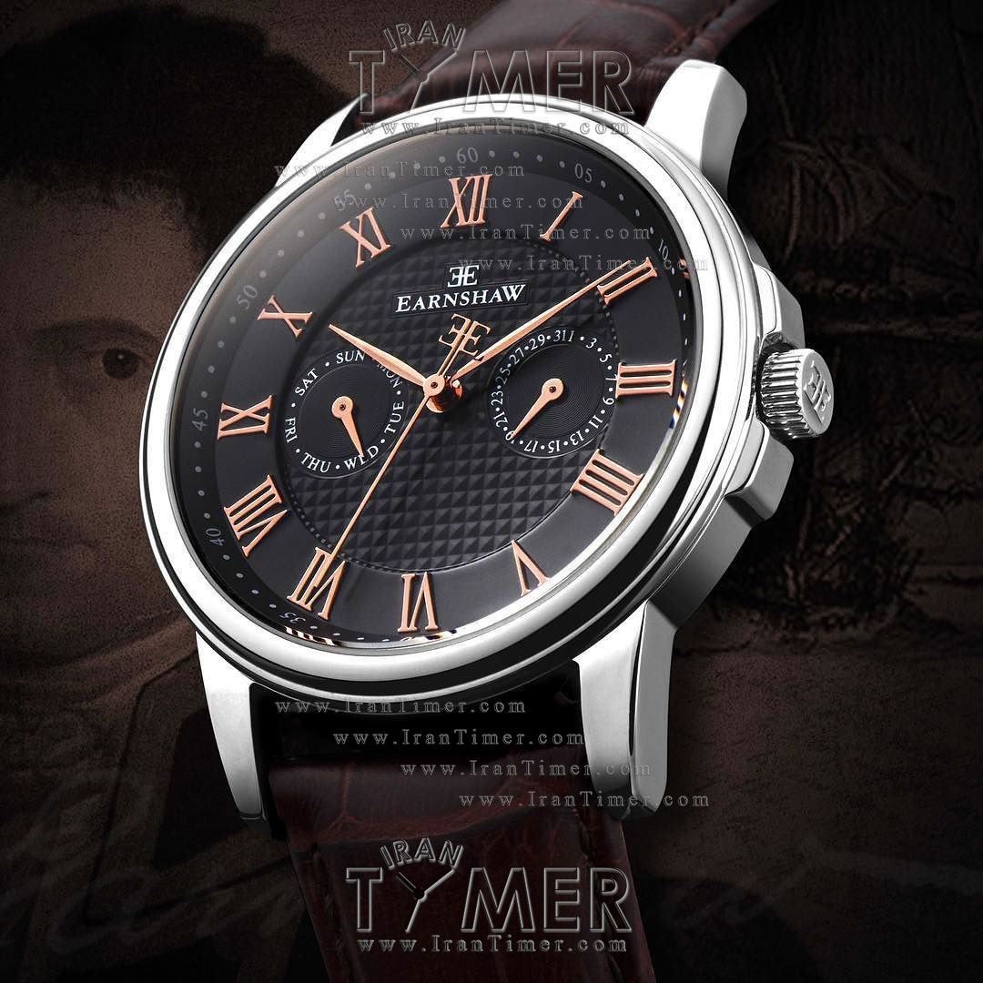 قیمت و خرید ساعت مچی مردانه ارنشا(EARNSHAW) مدل ES-8036-03 کلاسیک | اورجینال و اصلی