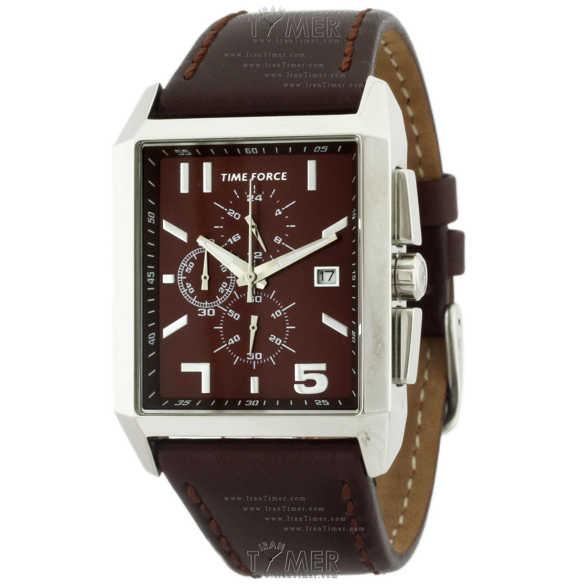 قیمت و خرید ساعت مچی مردانه تایم فورس(TIME FORCE) مدل TF3072M05 کلاسیک اسپرت | اورجینال و اصلی