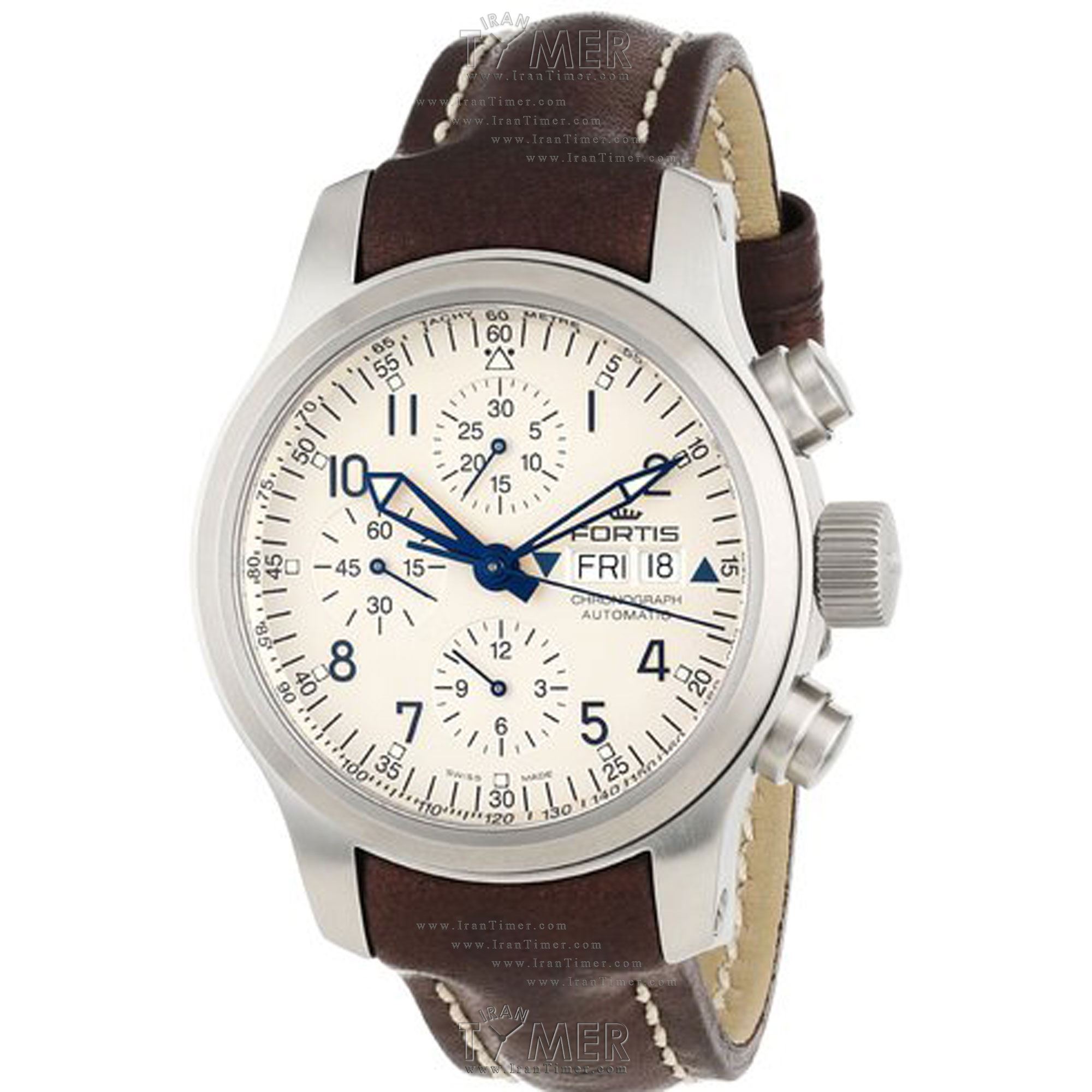 قیمت و خرید ساعت مچی مردانه فورتیس(FORTIS) مدل F-635.10.12-LF.16 کلاسیک اسپرت | اورجینال و اصلی