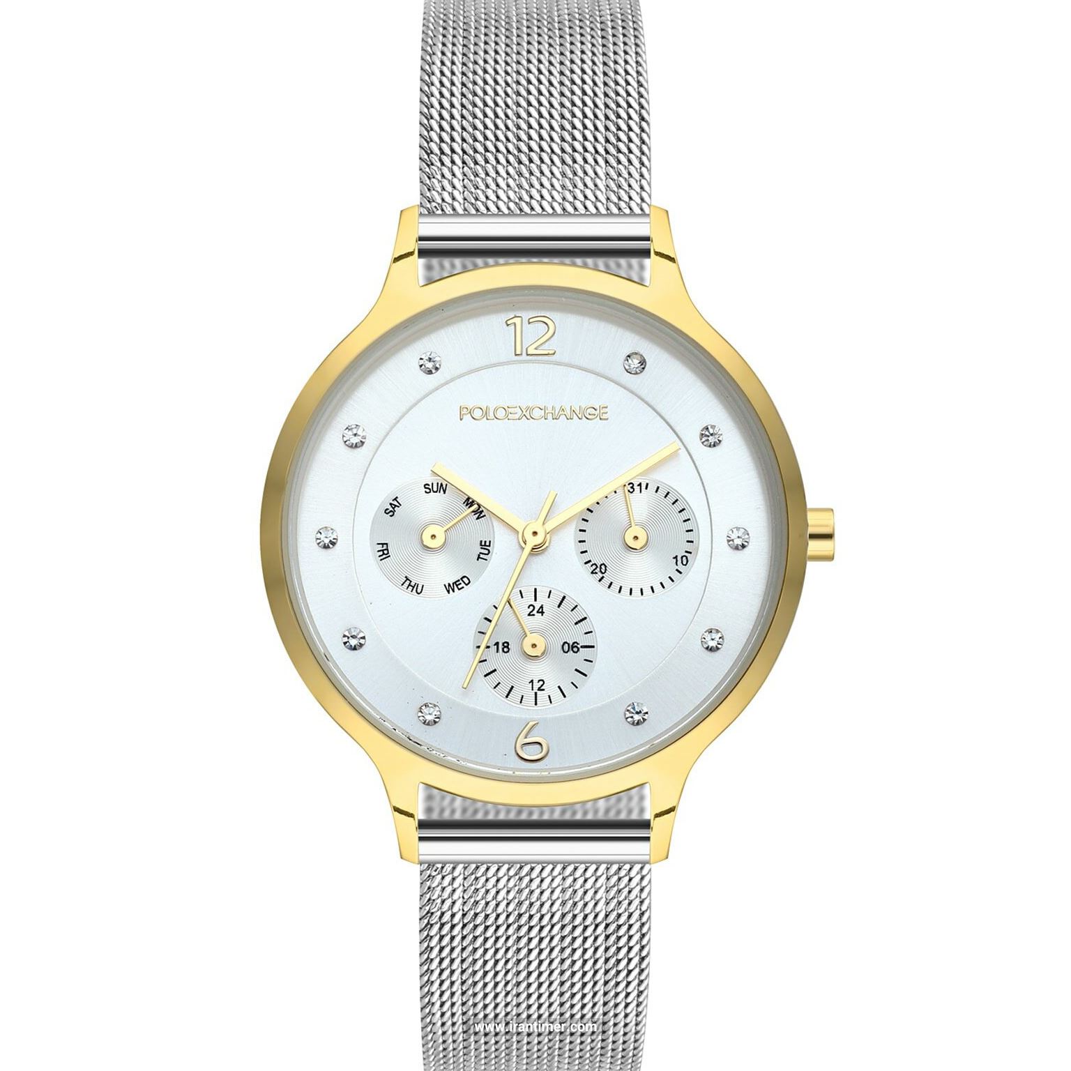 قیمت و خرید ساعت مچی زنانه پولو اکسچنج(POLO EXCHANGE) مدل PX-827-02 کلاسیک | اورجینال و اصلی