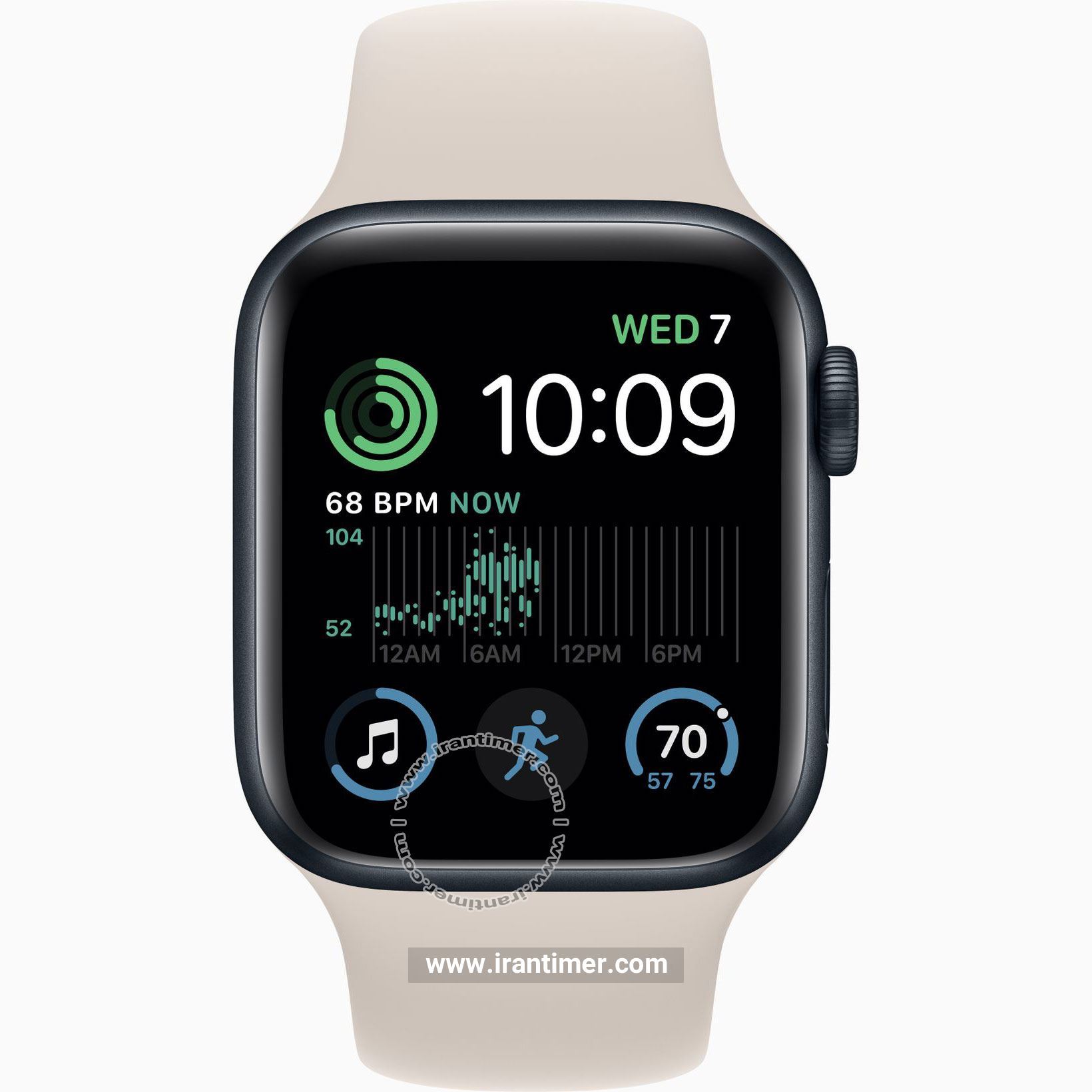 قیمت و خرید ساعت مچی مردانه زنانه اپل واچ(Apple Watch) مدل Se 2022 40mm-Black اسپرت | اورجینال و اصلی