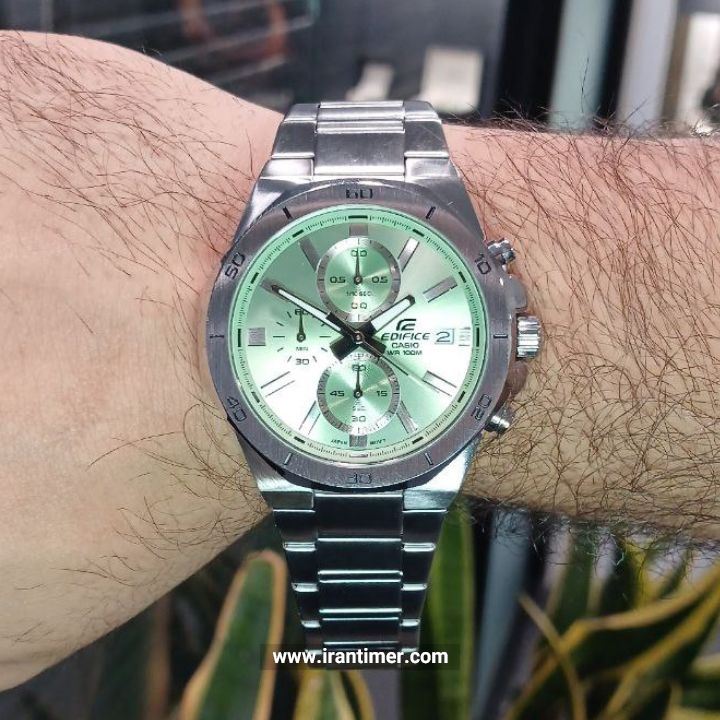 قیمت و خرید ساعت مچی مردانه کاسیو (CASIO) ادیفس(ادیفایس) مدل EFV-640D-3AVUDF کلاسیک | اورجینال و اصلی