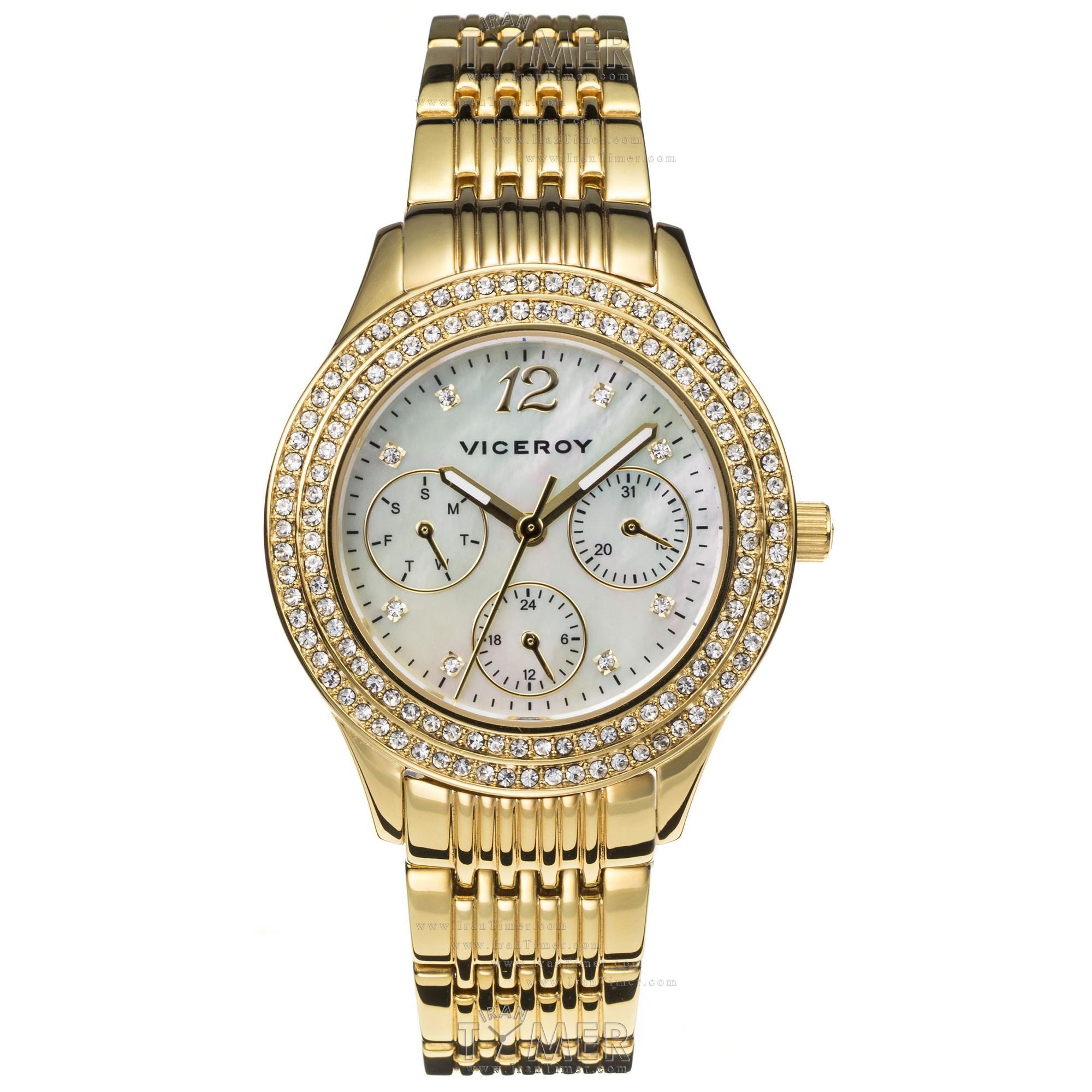 قیمت و خرید ساعت مچی زنانه ویسروی(VICEROY) مدل 47856-25 کلاسیک فشن | اورجینال و اصلی