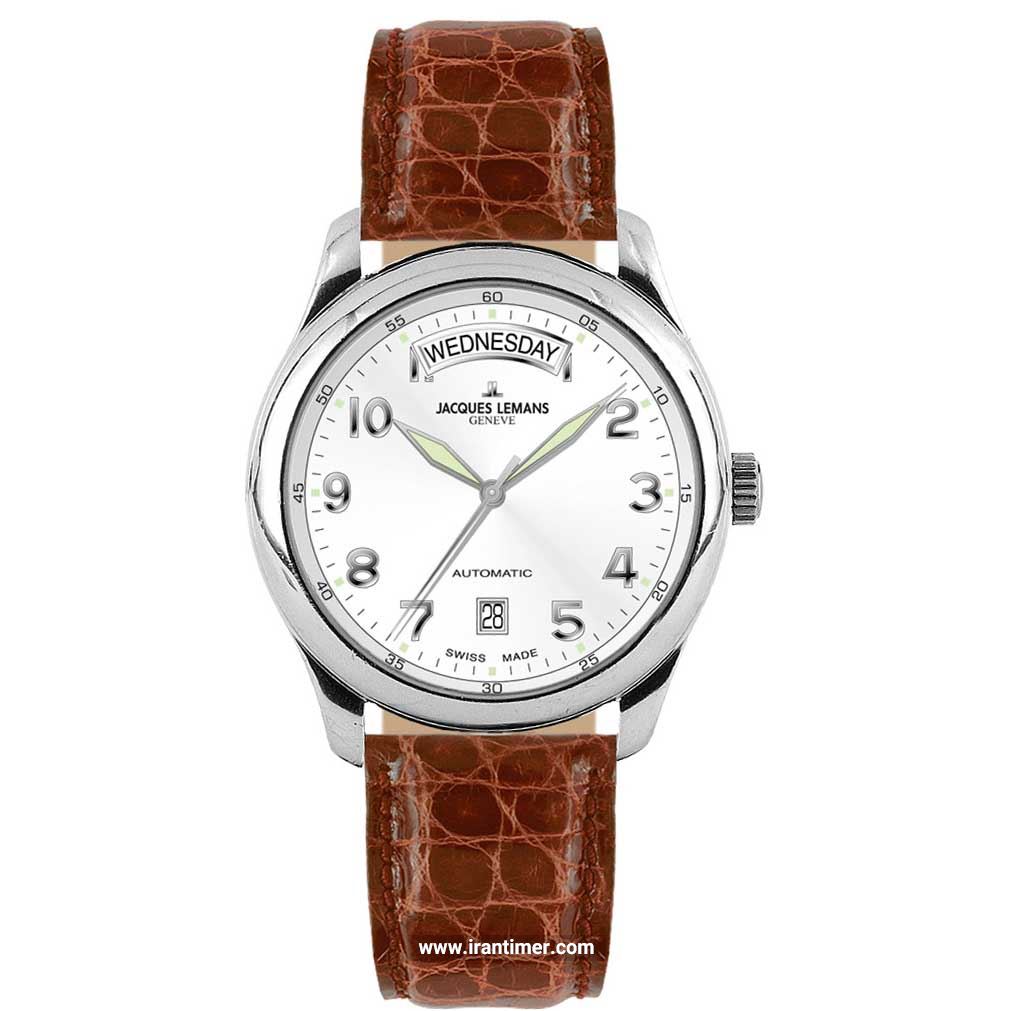 قیمت و خرید ساعت مچی مردانه ژاک لمن(JACQUES LEMANS) مدل G-129B کلاسیک | اورجینال و اصلی