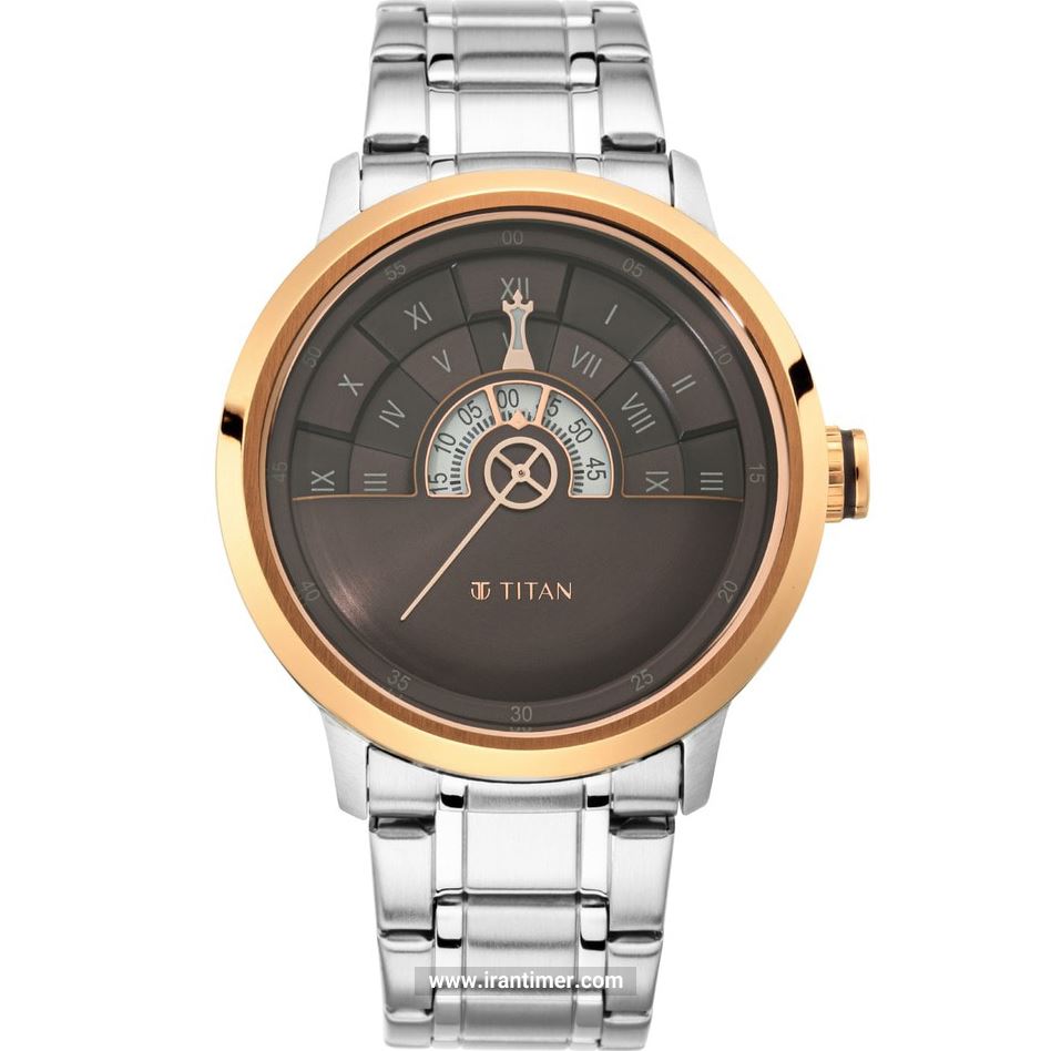 قیمت و خرید ساعت مچی مردانه تایتِن(TITAN) مدل 1828KM02 کلاسیک | اورجینال و اصلی
