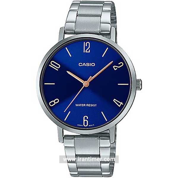 قیمت و خرید ساعت مچی زنانه کاسیو (CASIO) جنرال مدل LTP-VT01D-2B2UDF کلاسیک | اورجینال و اصلی
