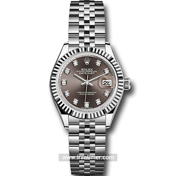 قیمت و خرید ساعت مچی زنانه رولکس(Rolex) مدل 279174 dgdj Dark Gray کلاسیک | اورجینال و اصلی