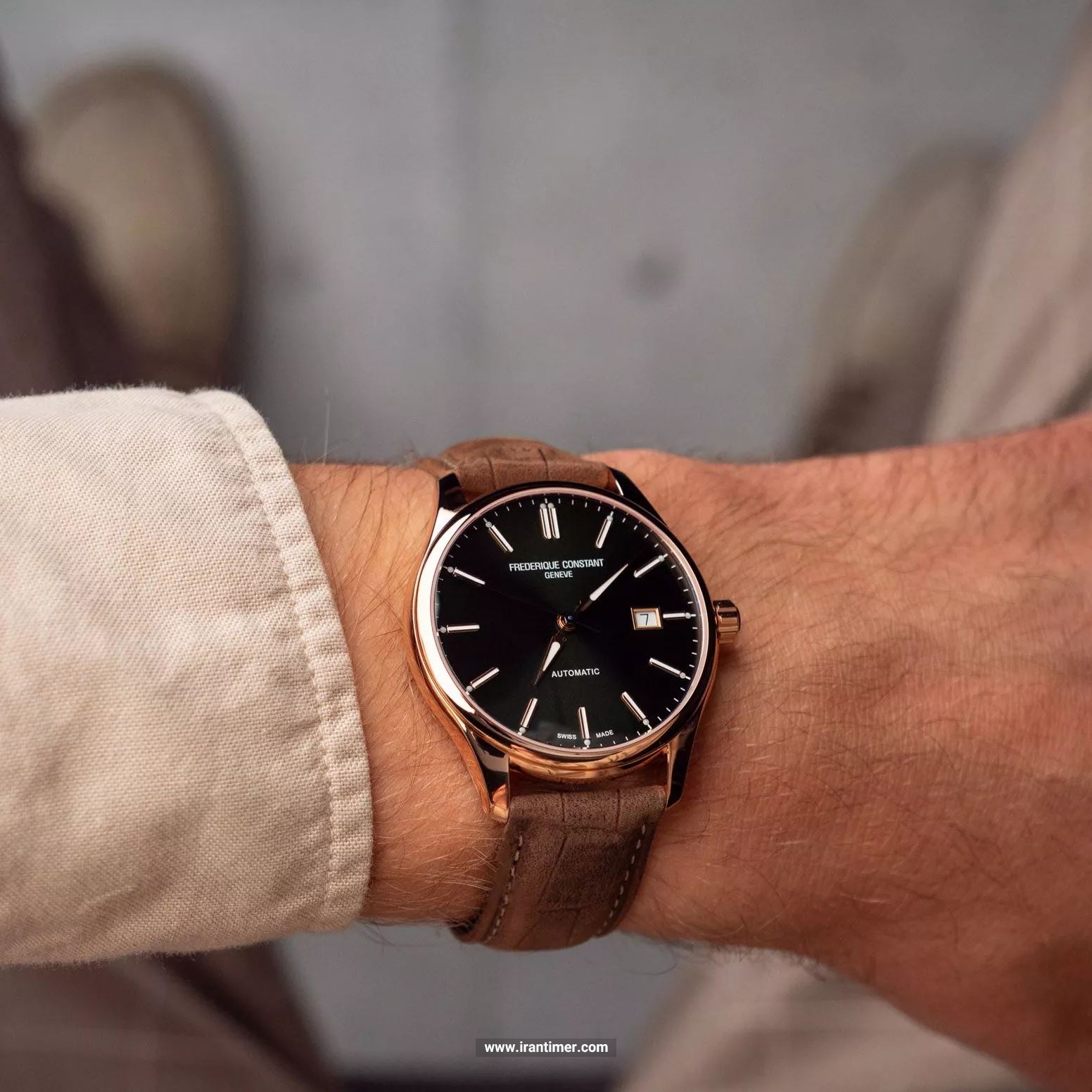 قیمت و خرید ساعت مچی مردانه فردریک کنستانت(FREDERIQUE CONSTANT) مدل FC-303GR5B4 کلاسیک | اورجینال و اصلی