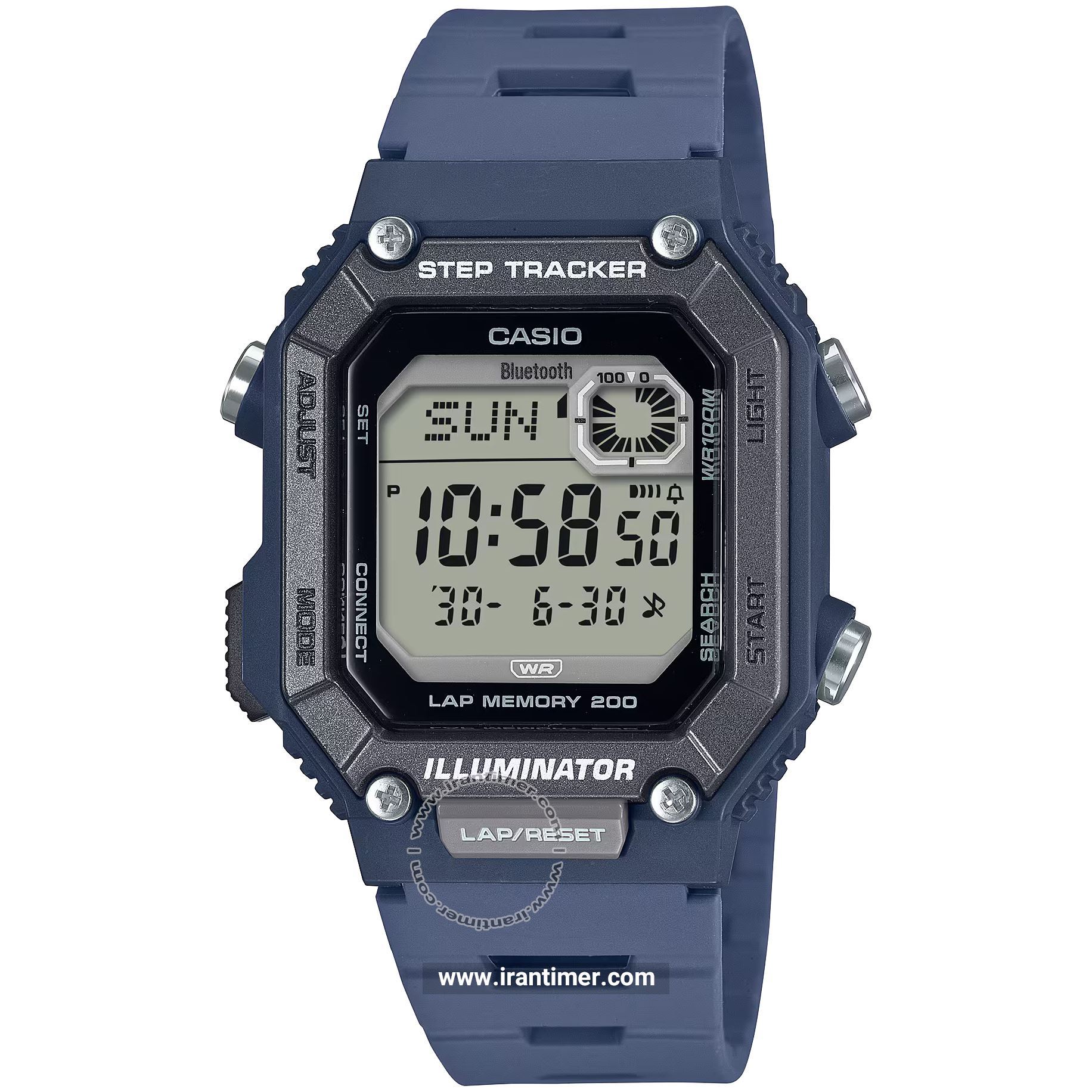 قیمت و خرید ساعت مچی مردانه کاسیو (CASIO) جنرال مدل WS-B1000-2AVDF اسپرت | اورجینال و اصلی