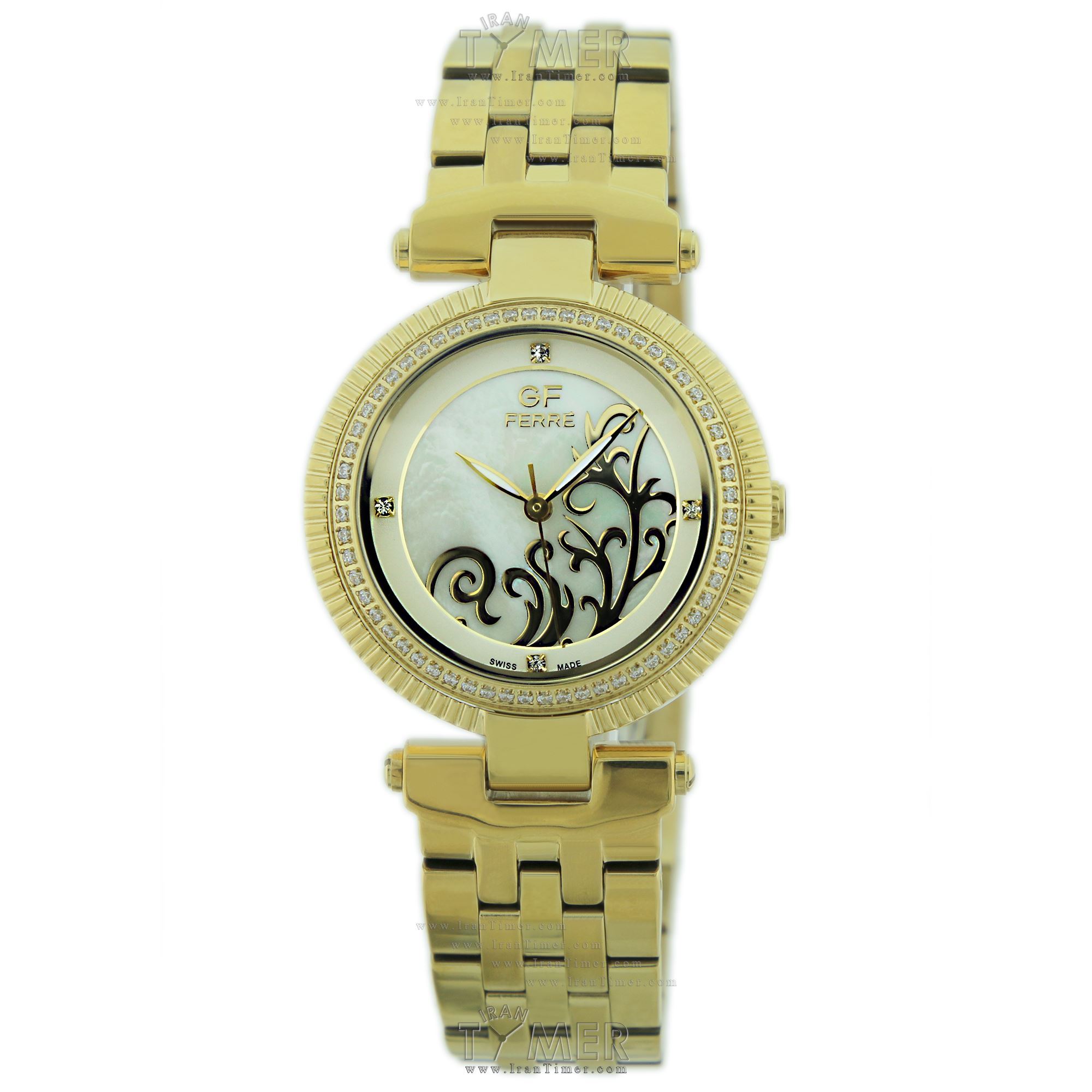 قیمت و خرید ساعت مچی زنانه جی اف فره(GF FERRE) مدل GF.GP0036L فشن | اورجینال و اصلی