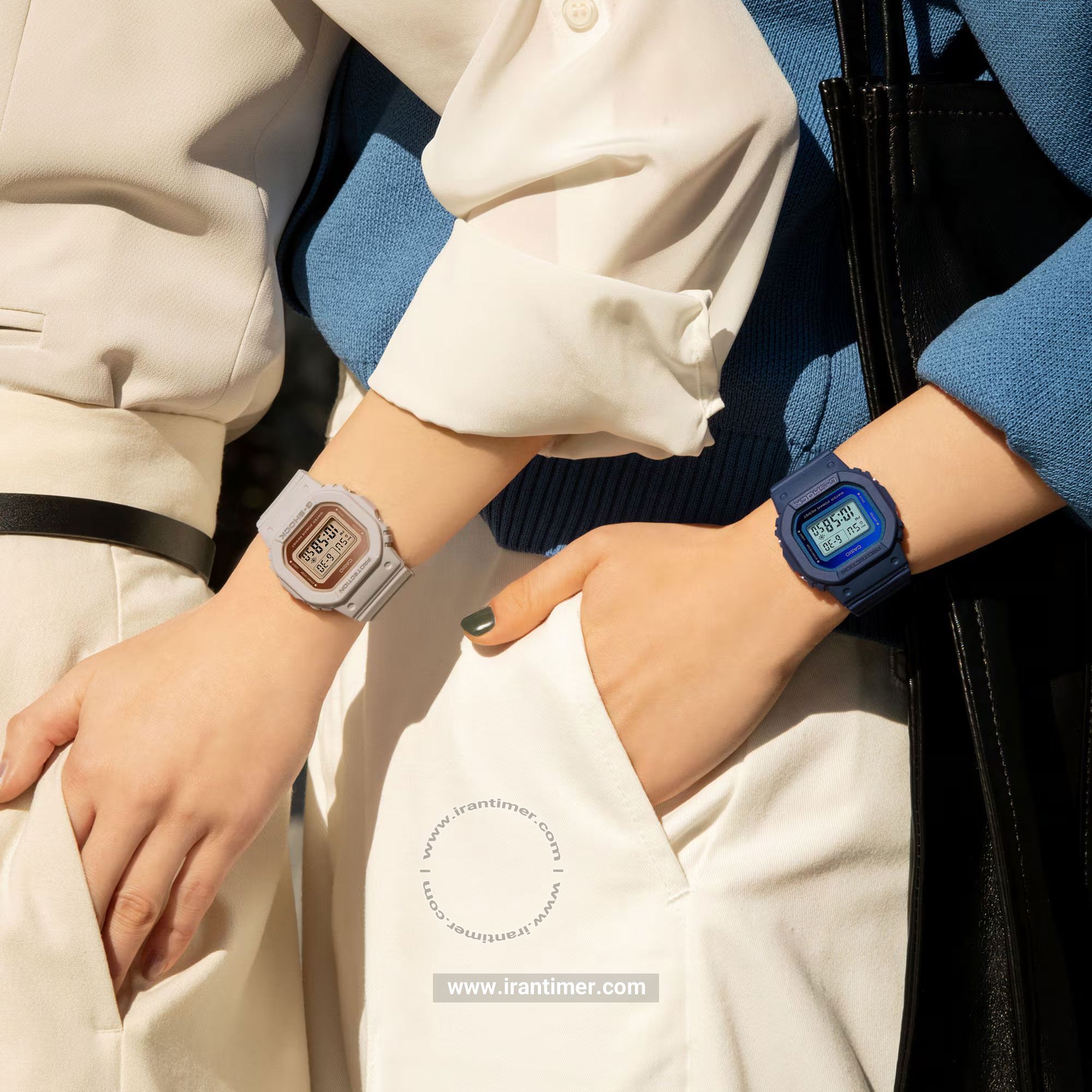 قیمت و خرید ساعت مچی زنانه کاسیو (CASIO) جی شاک مدل GMD-S5600-8DR اسپرت | اورجینال و اصلی