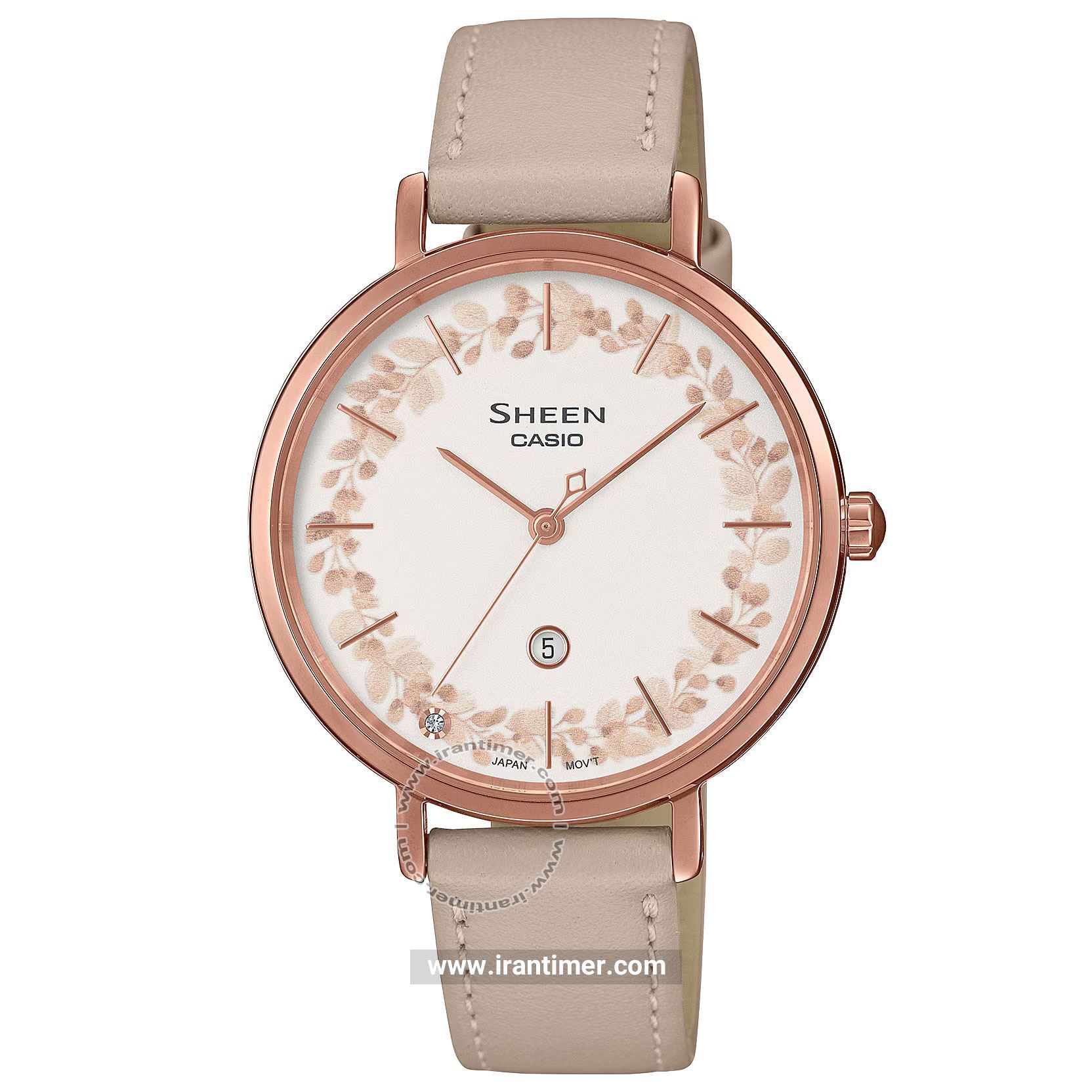 قیمت و خرید ساعت مچی زنانه کاسیو (CASIO) مدل SHE-4539FPL-7AUDF فشن | اورجینال و اصلی