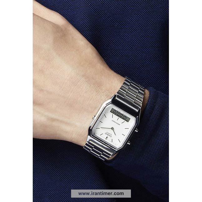 قیمت و خرید ساعت مچی مردانه کاسیو (CASIO) جنرال مدل AQ-230A-7DMQ کلاسیک | اورجینال و اصلی