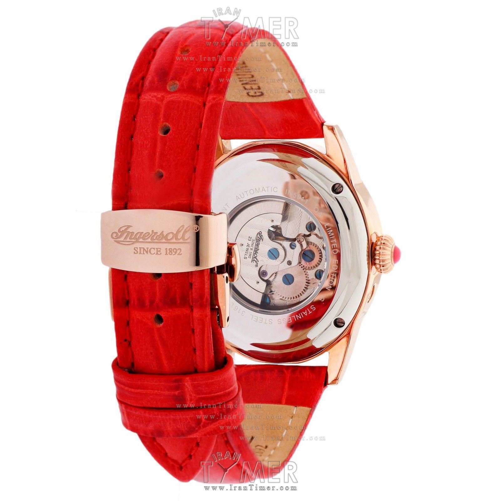 قیمت و خرید ساعت مچی زنانه اینگرسول(INGERSOLL) مدل IN5011RRD فشن | اورجینال و اصلی