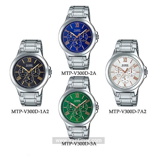 قیمت و خرید ساعت مچی مردانه کاسیو (CASIO) جنرال مدل MTP-V300D-7A2UDF کلاسیک | اورجینال و اصلی