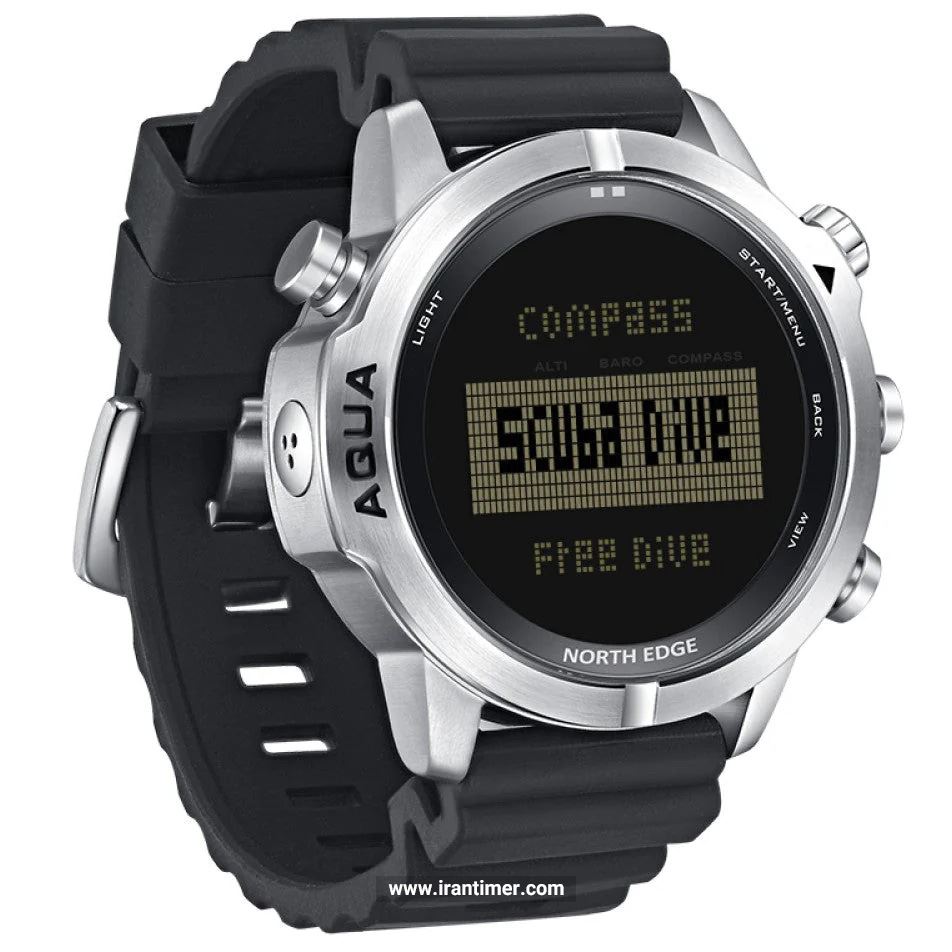 قیمت و خرید ساعت مچی مردانه نورث اج(North Edge) مدل AQUA DIVING Black اسپرت | اورجینال و اصلی