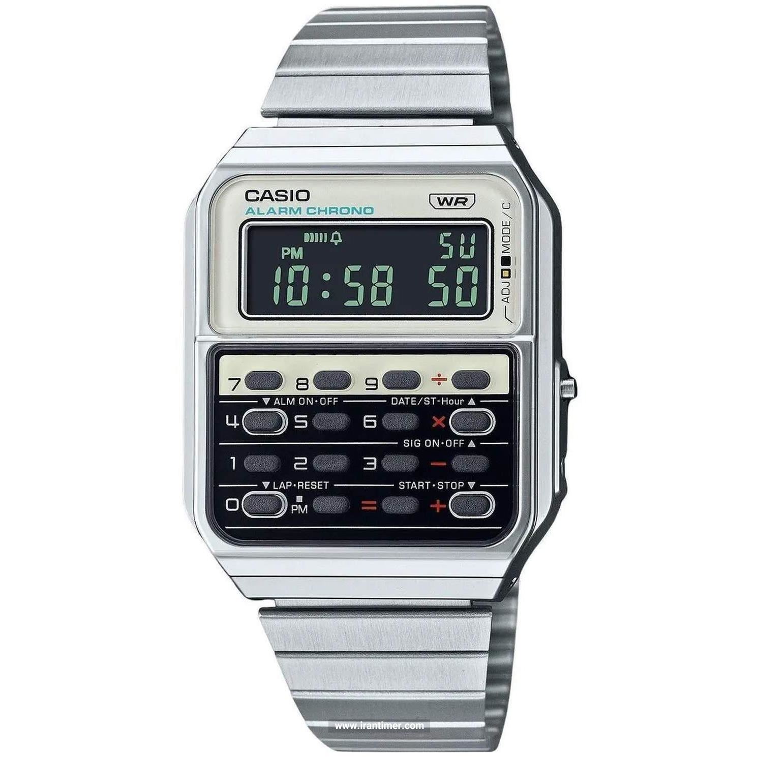 قیمت و خرید ساعت مچی مردانه زنانه کاسیو (CASIO) جنرال مدل CA-500WE-7BDF | اورجینال و اصلی
