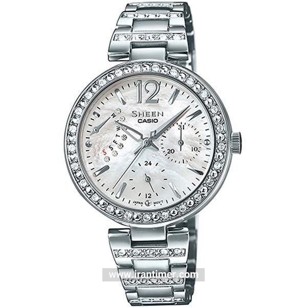 قیمت و خرید ساعت مچی زنانه کاسیو (CASIO) شین مدل SHE-3043D-7AUDR فشن | اورجینال و اصلی
