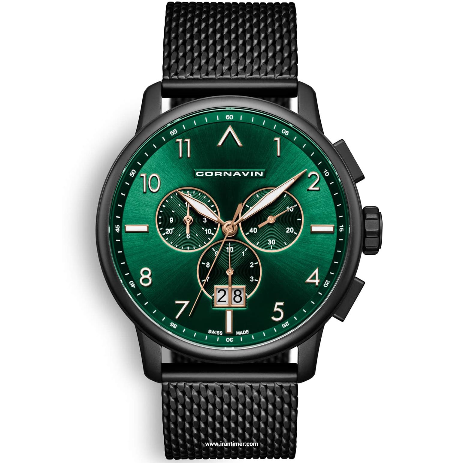 قیمت و خرید ساعت مچی مردانه کورناوین(CORNAVIN) مدل COR.BD.14.B کلاسیک | اورجینال و اصلی