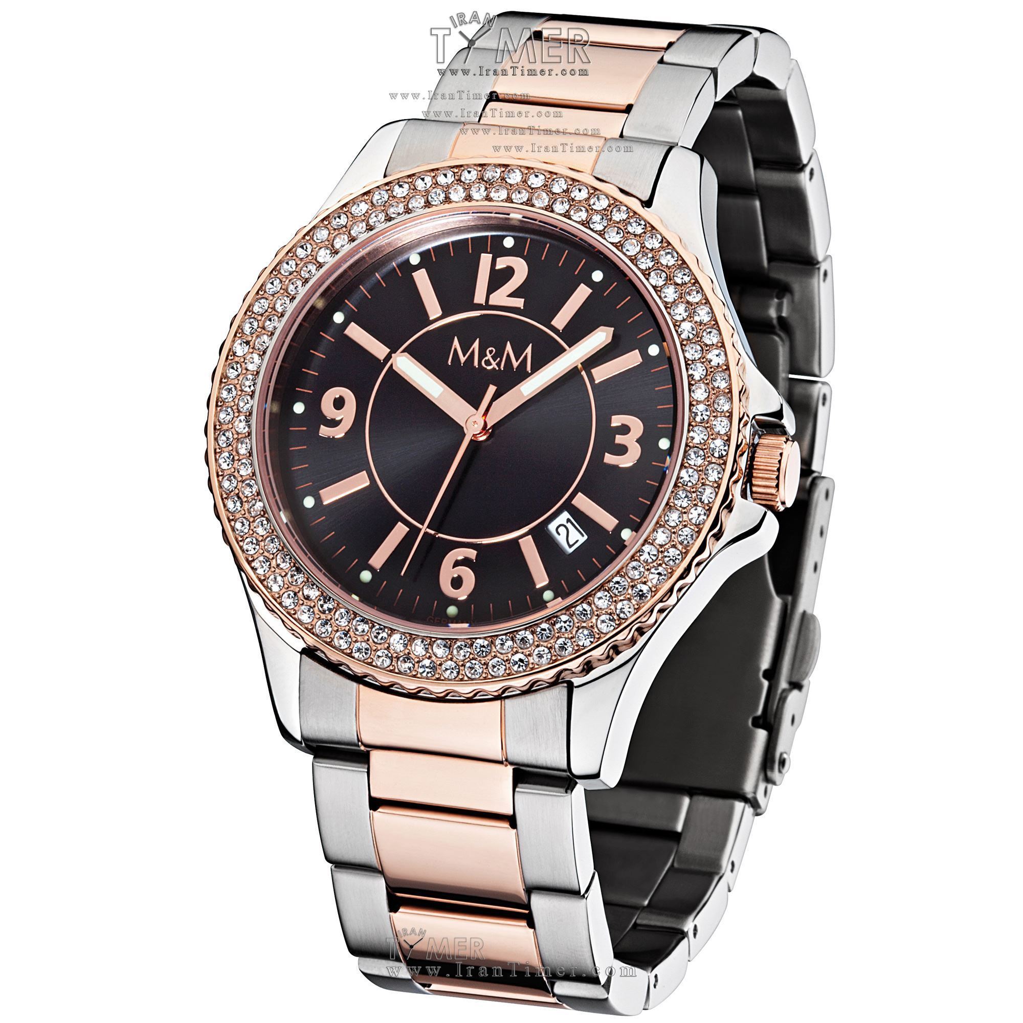 قیمت و خرید ساعت مچی زنانه ام اند ام(M & M) مدل M11846-396 کلاسیک اسپرت | اورجینال و اصلی