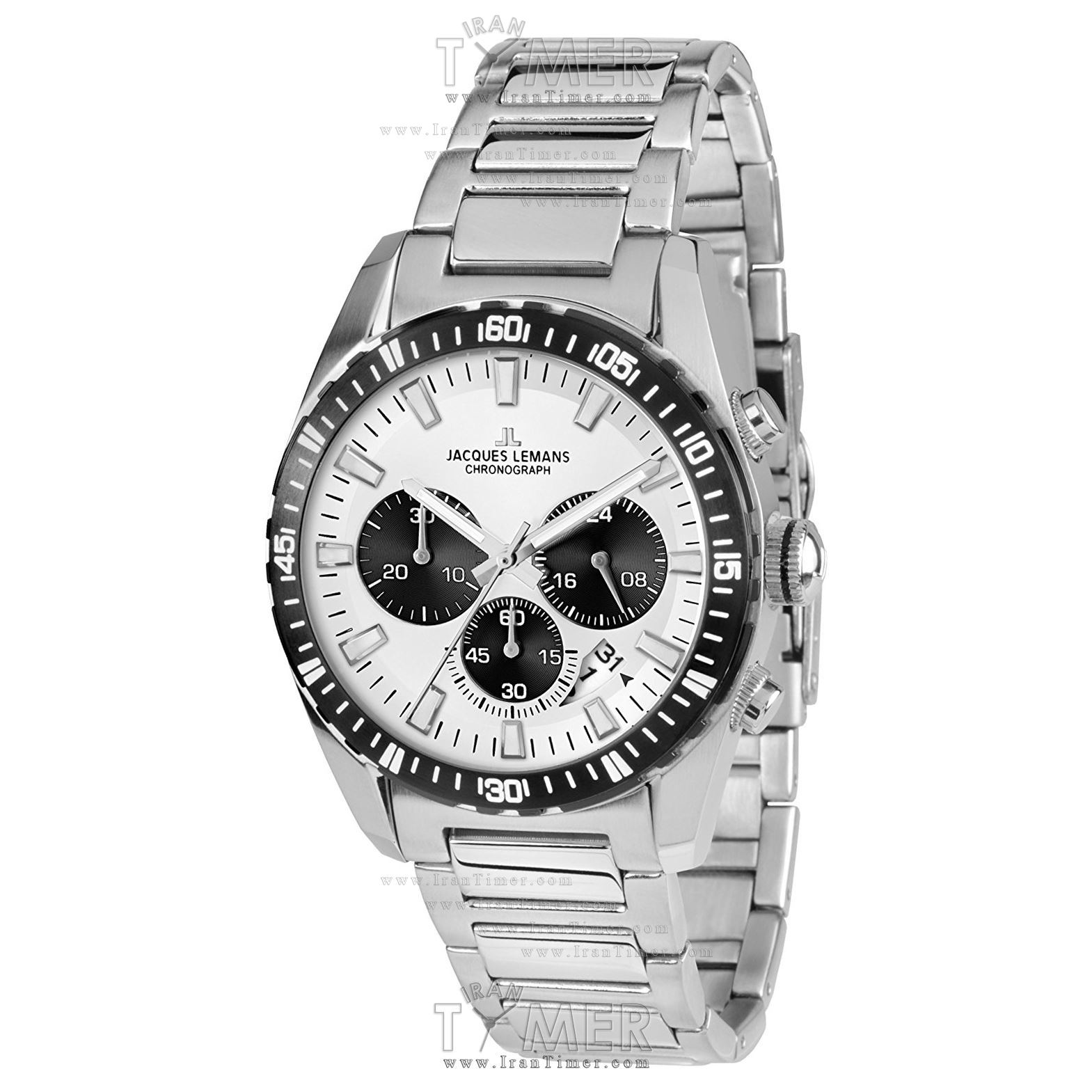 قیمت و خرید ساعت مچی مردانه ژاک لمن(JACQUES LEMANS) مدل 1-1801H کلاسیک | اورجینال و اصلی
