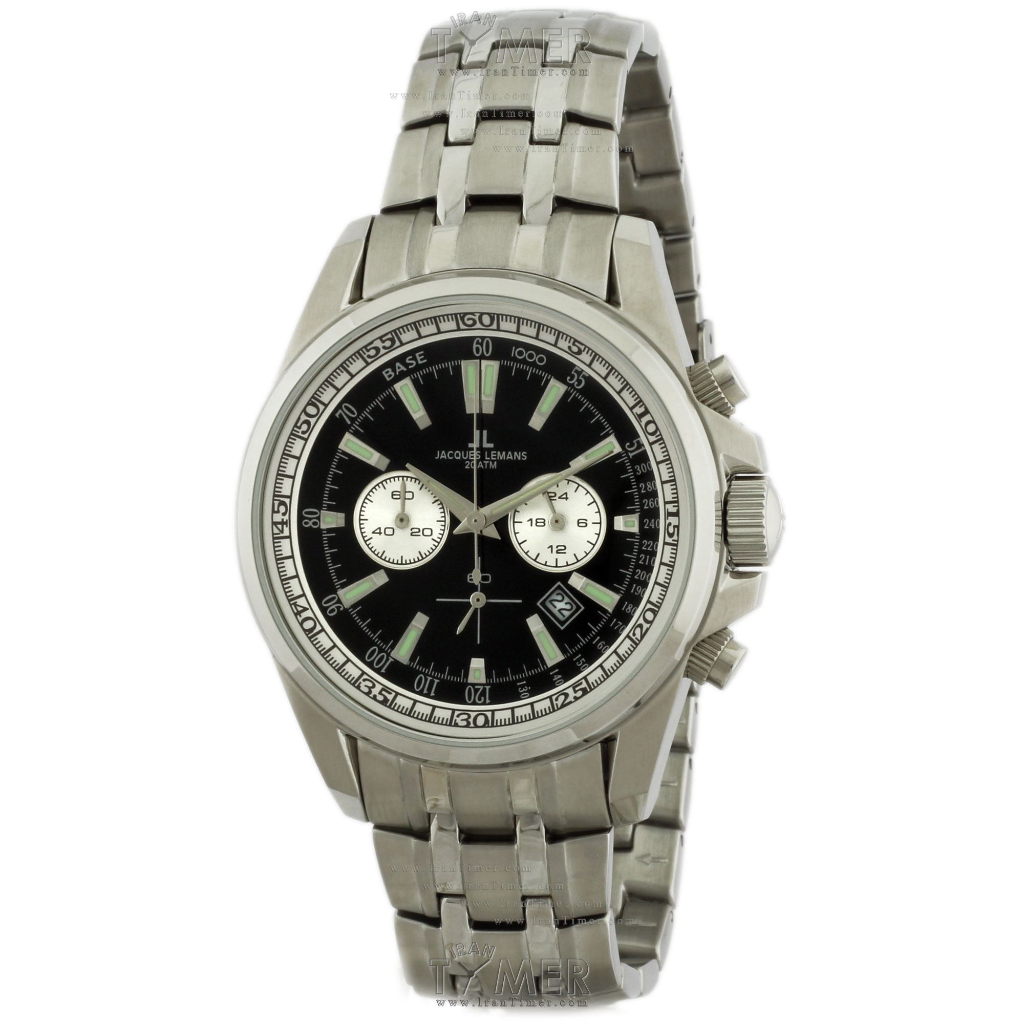 قیمت و خرید ساعت مچی مردانه ژاک لمن(JACQUES LEMANS) مدل 1-1117EN کلاسیک | اورجینال و اصلی
