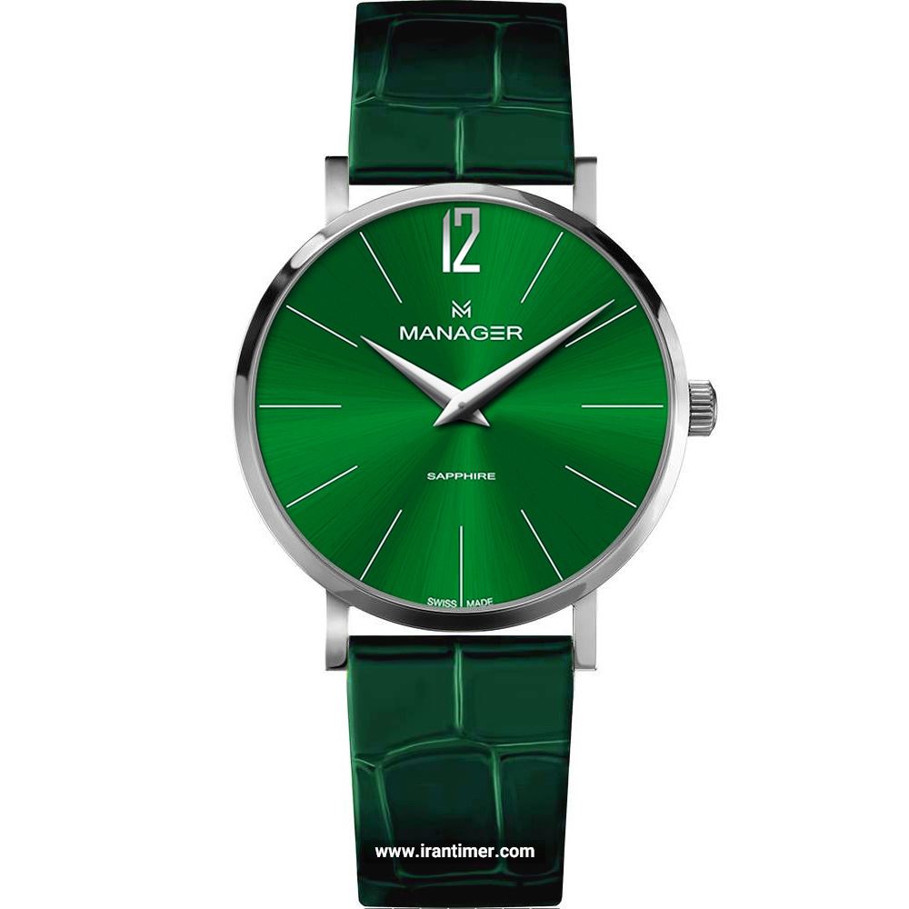 قیمت و خرید ساعت مچی مردانه منیجر(MANAGER) مدل MAN-PS-07-SL کلاسیک | اورجینال و اصلی