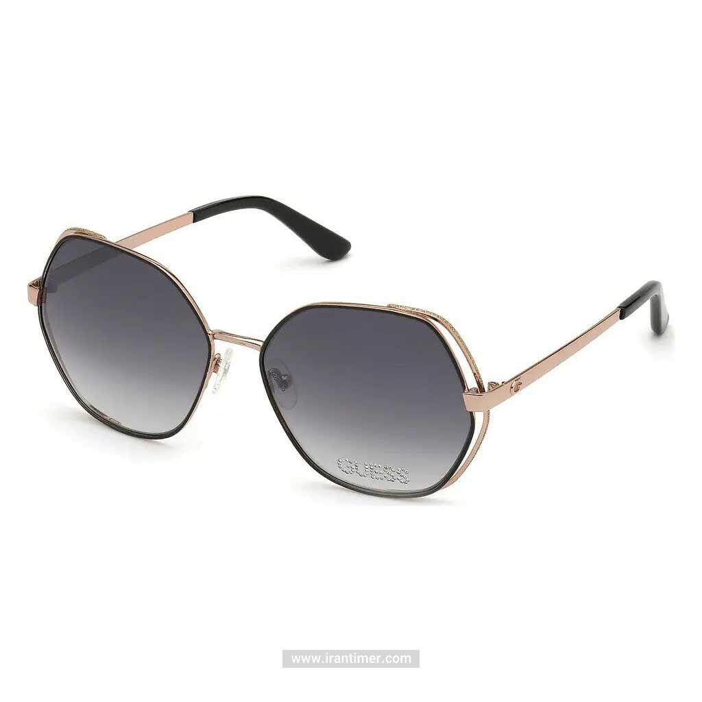 قیمت و خرید عینک آفتابی زنانه کلاسیک (guess) مدل GU 7696-S 05C 59 | اورجینال و اصلی