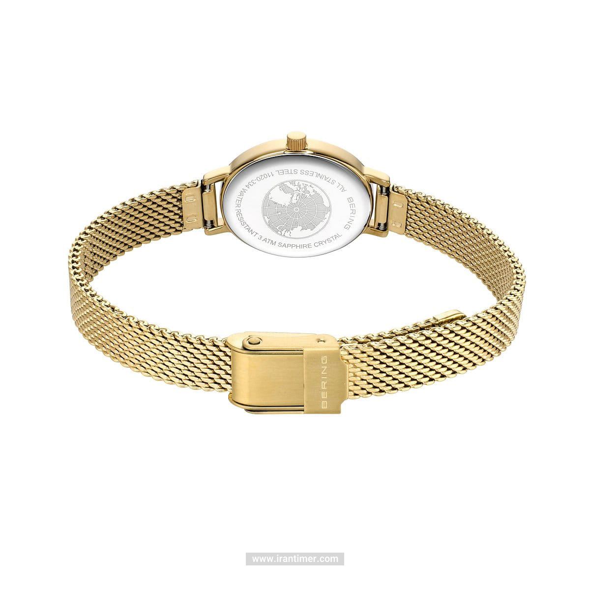 قیمت و خرید ساعت مچی زنانه برینگ(BERING) مدل B11020-334 کلاسیک | اورجینال و اصلی