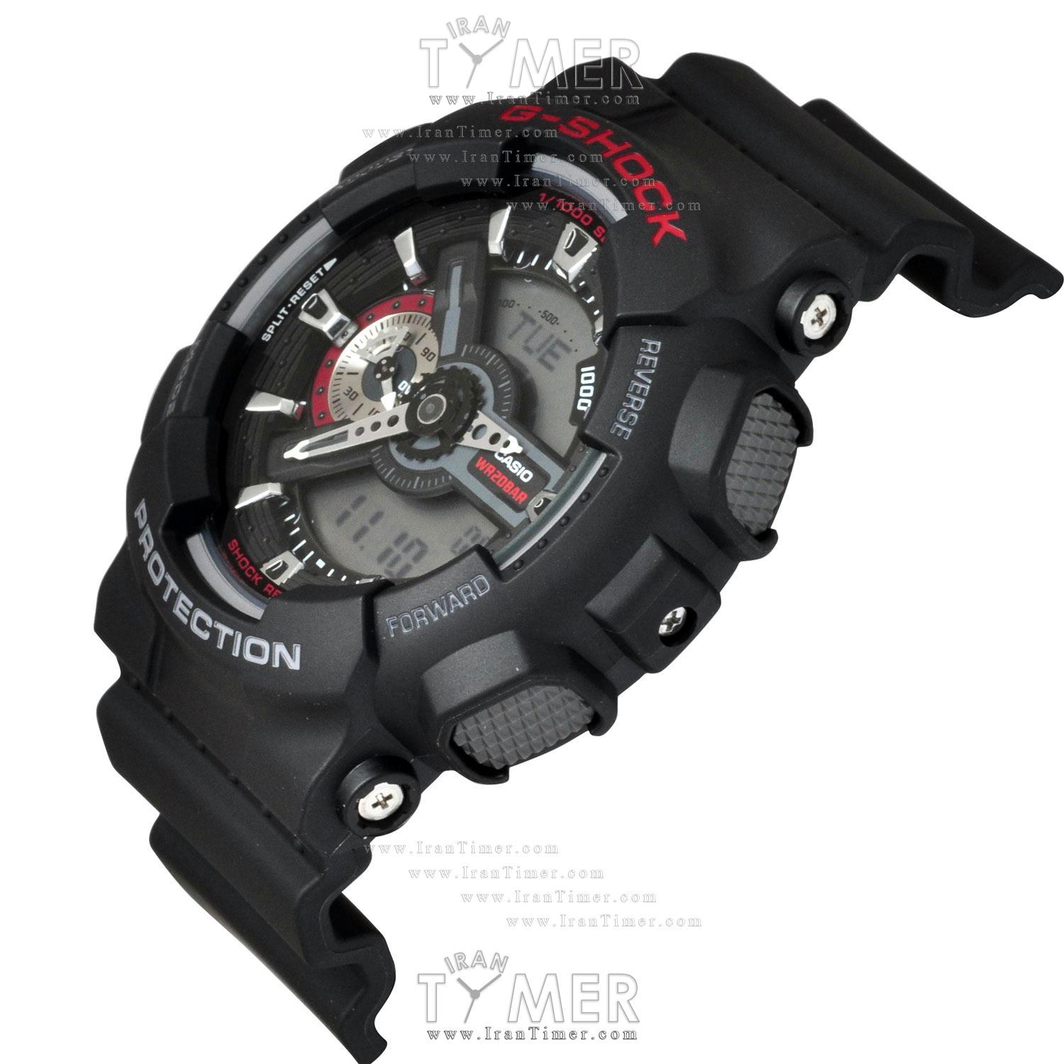 قیمت و خرید ساعت مچی مردانه کاسیو (CASIO) جی شاک مدل GA-110-1A اسپرت | اورجینال و اصلی