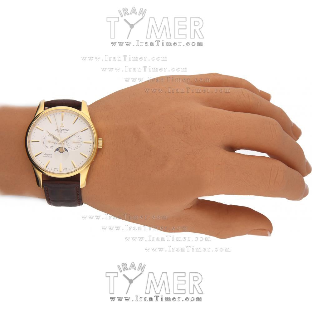 قیمت و خرید ساعت مچی مردانه آتلانتیک(ATLANTIC) مدل AC-56550.45.21 کلاسیک | اورجینال و اصلی