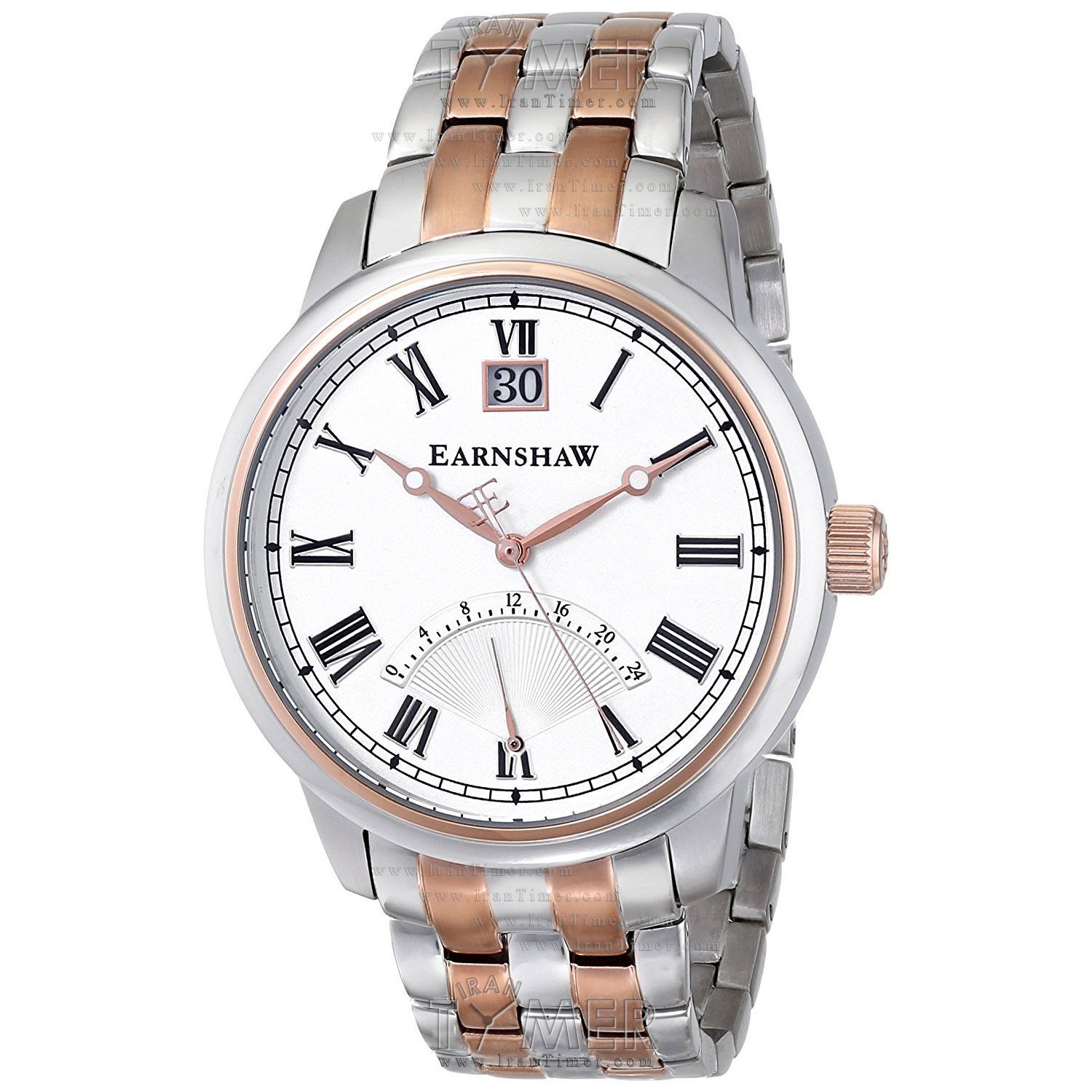 قیمت و خرید ساعت مچی مردانه ارنشا(EARNSHAW) مدل ES-8033-33 کلاسیک | اورجینال و اصلی