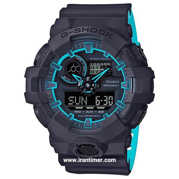 قیمت و خرید ساعت مچی مردانه کاسیو (CASIO) جی شاک مدل GA-700SE-1A2DR اسپرت | اورجینال و اصلی