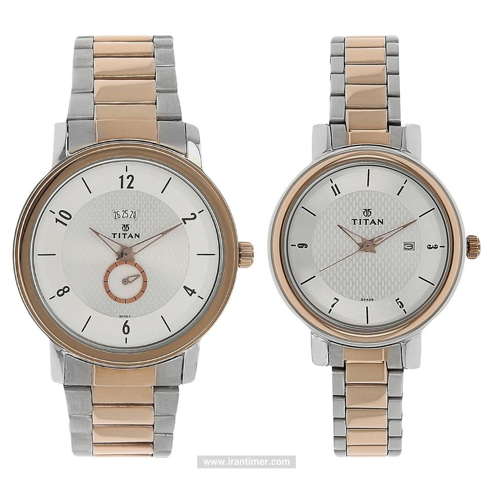 قیمت و خرید ساعت مچی مردانه زنانه تایتِن(TITAN) مدل T94402554KM01 کلاسیک | اورجینال و اصلی