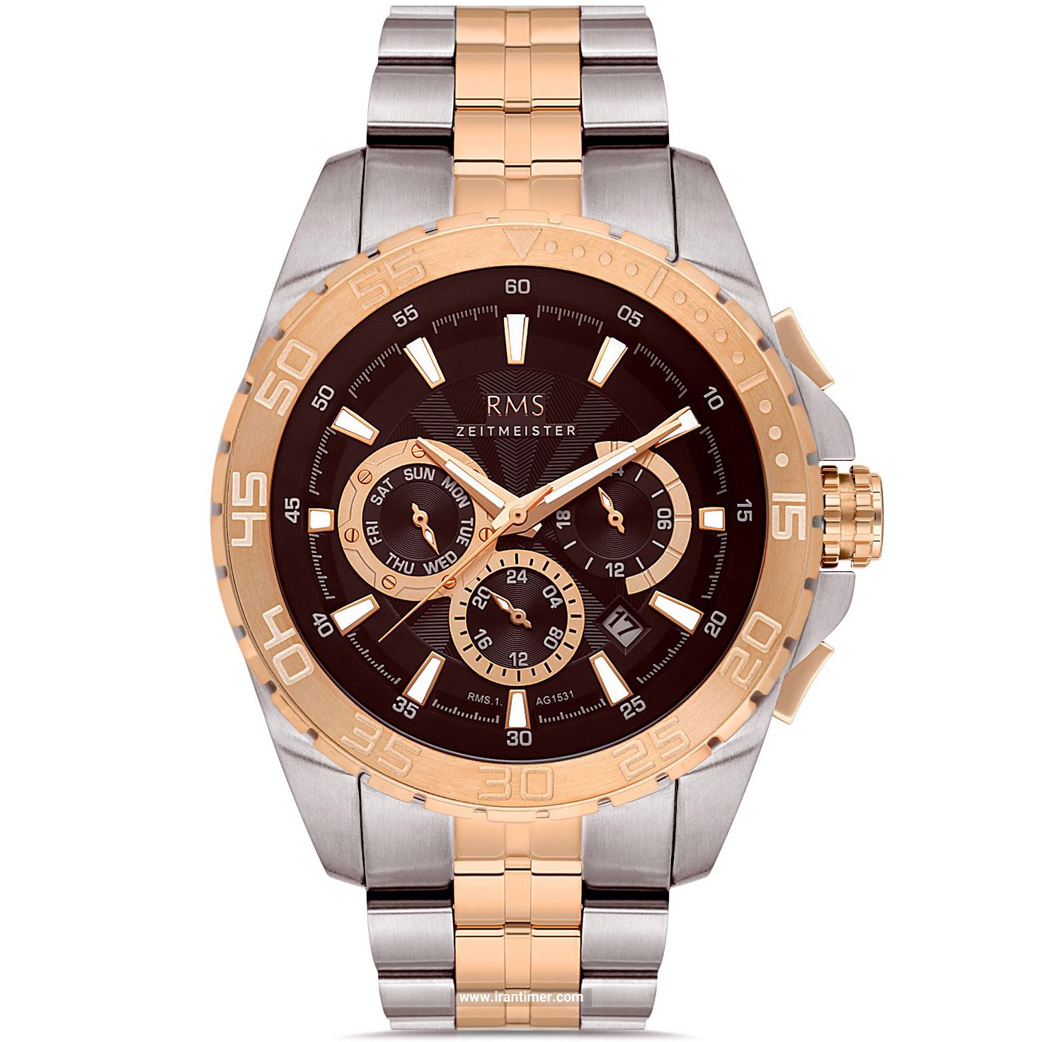 قیمت و خرید ساعت مچی مردانه آر ام اس زیمستر(RMS ZEITMEISTER) مدل RMS.1.AG1531.06 کلاسیک | اورجینال و اصلی